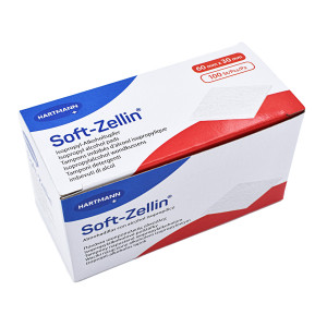 SOFT-ZELLIN Alkoholtupfer 30x60 mm